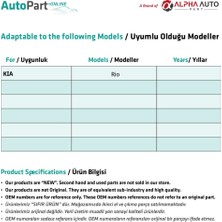 Alpha Auto Part Kia Rio Için Içten Açma Teli