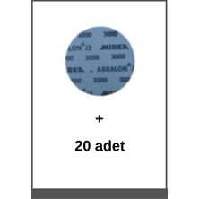 Mırka Abralon J3 P3000 150MM Zımpara 20 Adet