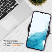 MTK Moveteck S23 Plus Kılıf Kamera Korumalı Metalik Magsafe Wireless Şarj Renkli Kapak