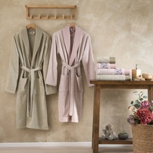 Taç Tiffany Pamuk Aile Seti Pudra Camel