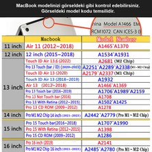 Microcase MacBook Pro 13.3 A1708 Shell Rubber Sert Kapak Kılıf - AL3372