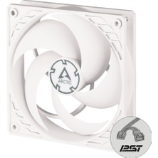 Arctic P12 Pwm Pst 12CM Pwm Kasa Fanı - Beyaz (AR-ACFAN00170A)