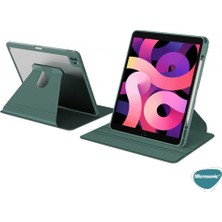 Microsonic Apple iPad Pro 11`` 2022 4. Nesil Kılıf (A2759-A2435-A2761-A2762) Regal Folio Koyu Yeşil