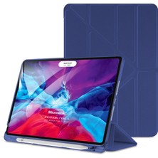 Microsonic Apple iPad Pro 11`` 2022 4. Nesil Kılıf (A2759-A2435-A2761-A2762) Origami Pencil Lacivert