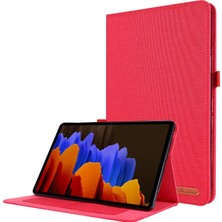 Zsunsky Shop Samsung Galaxy Tab S7 + / T970 Koruyucu Kılıf Red (Yurt Dışından)