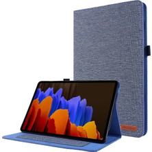 Zsunsky Shop Samsung Galaxy Tab S7 + / T970 Koruyucu Kılıf Dark Blue (Yurt Dışından)