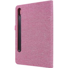 Zsunsky Shop Samsung Galaxy Tab S7 + / T970 Koruyucu Kılıf Rose Red (Yurt Dışından)