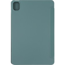 Zsunsky Shop Xiaomi Mi Pad 5 Için Tpu Deri Tablet Kılıfı Dark Green (Yurt Dışından)