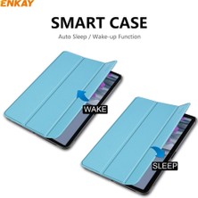 Zsunsky Shop Enkay Pu Leather + Pc Smart Case For Samsung Tab S7 11.0 Light Blue (Yurt Dışından)