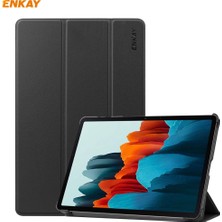 Zsunsky Shop Enkay Pu Leather + Pc Smart Case For Samsung Tab S7 11.0 Black (Yurt Dışından)