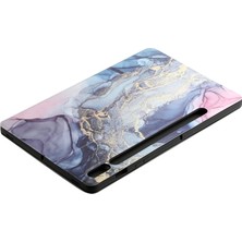 Zsunsky Shop Samsung Galaxy Tab S7 SM-T870 / T875 Deri Kılıf Phnom Penh Marble (Yurt Dışından)