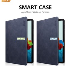 Zsunsky Shop Samsung Galaxy Tab Için Enkay Akıllı Kılıf S7 11.0 T870 / T875 Dark Blue (Yurt Dışından)