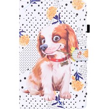 Zsunsky Shop Samsung Galaxy Tab S7 2020 SM-T870 / SM-T875 Kılıf Little Flower Dog (Yurt Dışından)