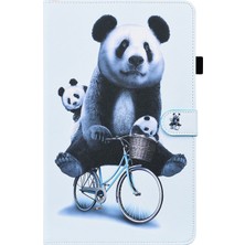 Zsunsky Shop Samsung Galaxy Tab S7 2020 SM-T870 / SM-T875 Kılıf Cycling Panda (Yurt Dışından)