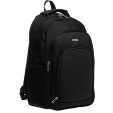 TahTicMer Recaro Sırt Çantası Laptop Bölmeli Erkek Kadın Unisex Outdoor Gezi Spor Okul Sırt Çantası Su Geçirmez 43X30X15CM Siyah