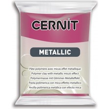 Cernit : Metallic Polimer Kil : 56 gr : Magenta
