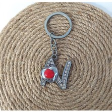 HD Marketim Anahtarlık Harf Kalp Anahtarlık Çanta Araba Cüzdan Süsü Aksesuar