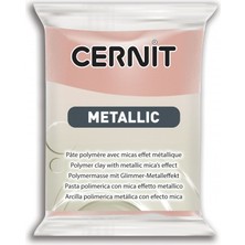 Cernit : Metallic Polimer Kil : 56 gr : Pink Gold