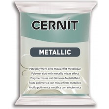 Cernit : Metallic Polimer Kil : 56 gr : Turquoise Gold
