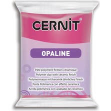Cernit : Opaline Seramik Görünümlü Polimer Kil : 56 gr : Magenta