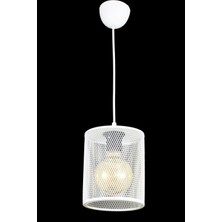 Lambadar Tekli Slindir Model Modern Sarkıt Avize