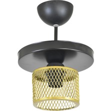 Lambadar Tekli Kafes Model Modern Plafonyer Avize