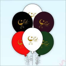 Eid Mubarak, 30CM Balon - 8 Adet