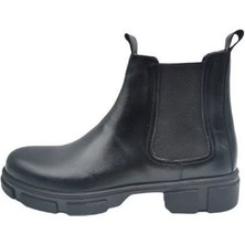 Güvener Siyah Yüksek Taban Erkek Bot