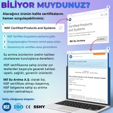 Mil Kapalı Kasa Nsf Onaylı 4lü Filtre Seti (M-KK-4)