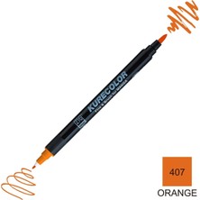 Zig Kurecolor Mangaka Fine&brush Çift Taraflı Kalem CNKC-2200 No 407 Orange