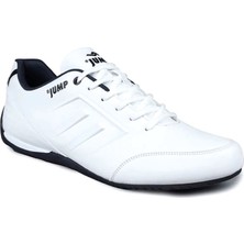 Jump 11743 Beyaz Lacivert Comfort Taban Erkek Günlük Spor Ayakkabı10