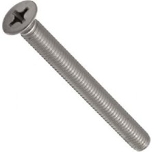 5X40 Mm.  Yhb Metrik Yıldız Havşa Başlı Civata 10 Adet Paket