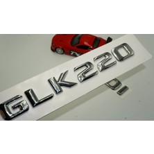 Dk Benz Glk 220 Cdı Bagaj Krom Metal 3m 3D Yazı Logo