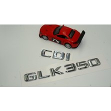 Dk Benz Glk 350 Cdı Bagaj Krom Metal 3m 3D Yazı Logo