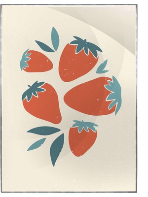 SHOP365 Çağdaş Sanat Pastel Renkler Modern Sanat Tuval Poster P-000441