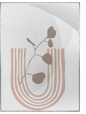 SHOP365 Bitki Yapraklar ve Şekiller Modern Poster P-000722