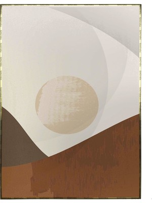 SHOP365 Bitki Yapraklar ve Şekiller Modern Poster P-001101