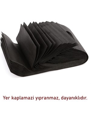 Stüdyo Karınca Şarap Şişe Çantası Şişe Kesesi Şişe Kılıfı / Şarap Taşıma Çantası Siyah (50 Adet)