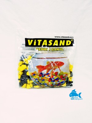 Vitasand Çakıl Taşı Sarı Siyah 350 Gram