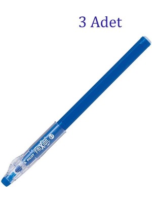 Pilot Frixion Ball Stick Roller Silinebilir Jel Kalem 0.7 mm Mavi F14-L 3 Adet