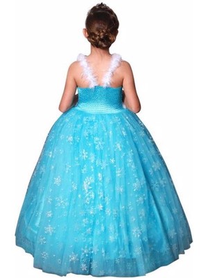 Butik Happy Kids Kız Çocuk Frozen Elsa Kostümü10