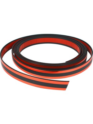 Trend Garaj Çift Şerit Kırmızı 20 mm 3 Metre Nikelaj Şerit