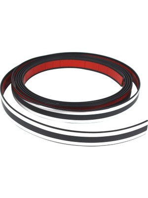Trend Garaj Çift Şerit Krom 20 mm 3 Metre Nikelaj Şerit