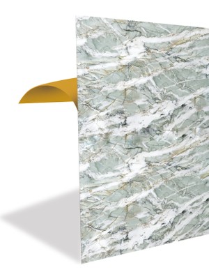 Tink Kendinden Yapışkanlı Yeşil Agat Desenli Pvc Panel 41X62 cm (4 Adet) 1 M²