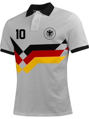 Offside Clothes Almanya 1990 Retro Polo Tişört