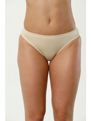 Secret Moda Dikişsiz Seamless Slip Bikini Kadın Toparlayıcı Külot Ten10
