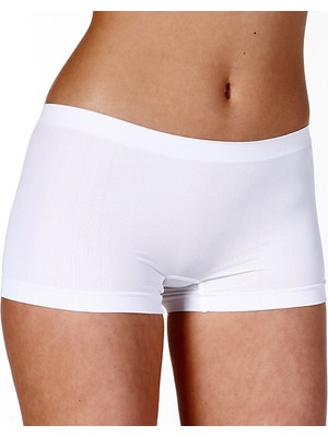 Secret Moda Dikişsiz Seamless Toparlayıcı Etkili Düşük Bel Kadın Boxer10