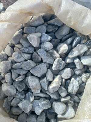 Smargat Siyah Çizgili Dolomit Taş 5 kg 1-3cm Dere Taşı Çakıl Taşı Bahçe Taşı Süs Taşı Dekoratif Taş