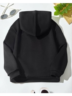 Me You Kids Siyah Blackpink Rose Hoodie