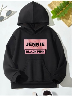 Me You Kids Siyah Blackpink Jennıe  Hoodie